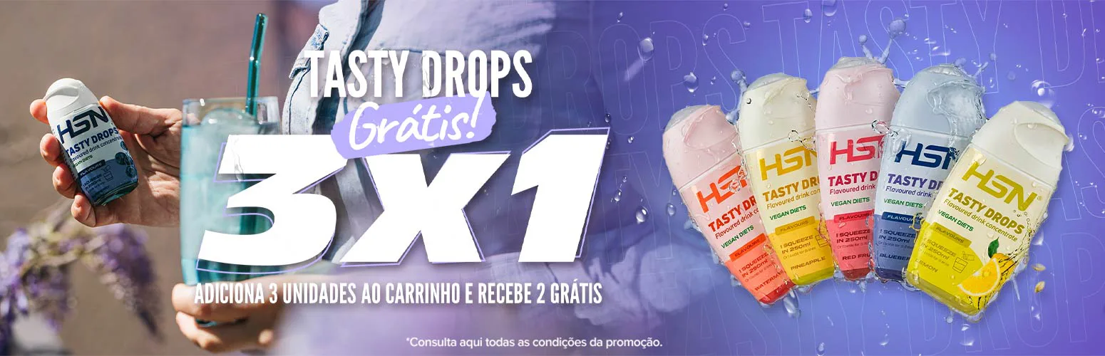 3x1 em Tasty Drops