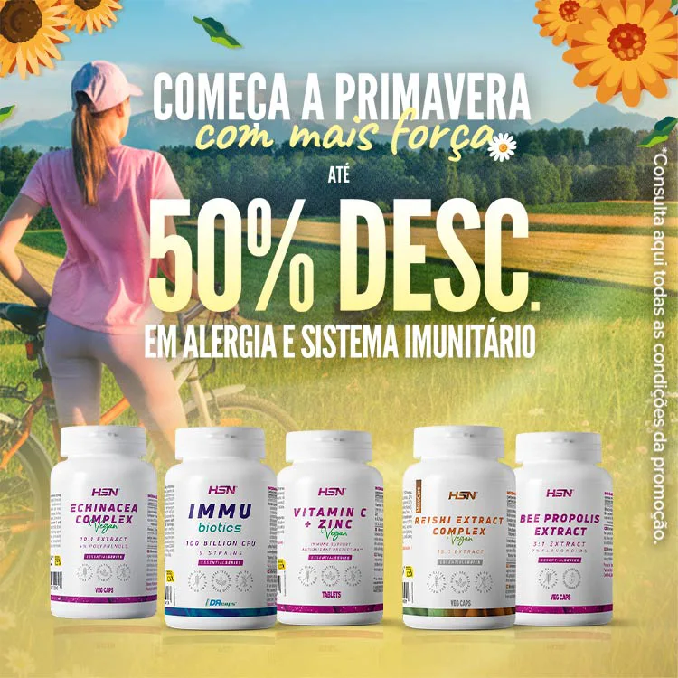 At&eacute; 50% Desc. em Alergia & Sistema Imunit&aacute;rio