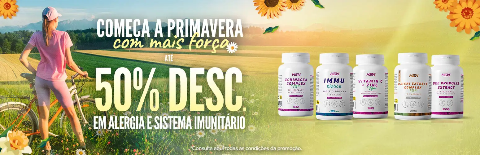 At&eacute; 50% Desc. em Alergia & Sistema Imunit&aacute;rio