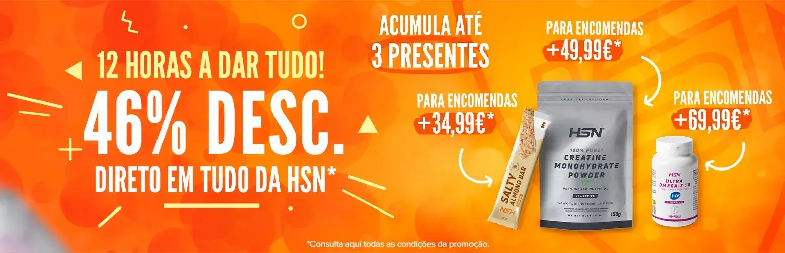 46% Desc. Direto em Tudo da HSN