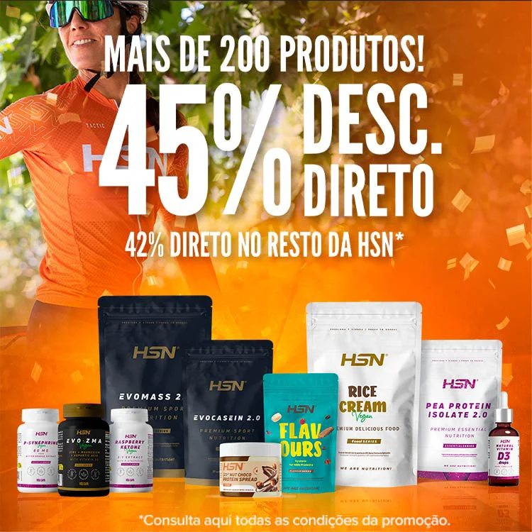 45% Direto em Mais de 200 Produtos