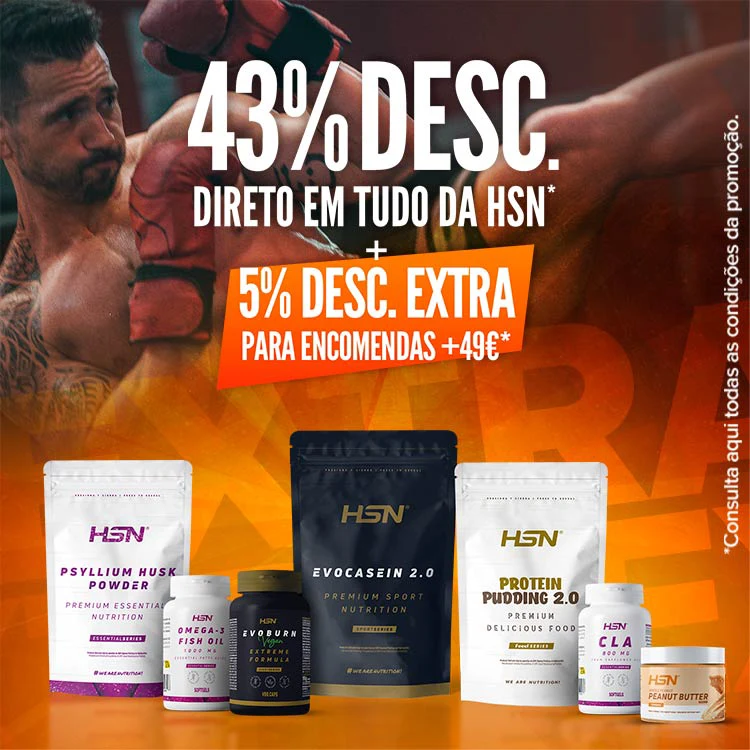 43% Desc. Direto em Tudo HSN + 5% Extra