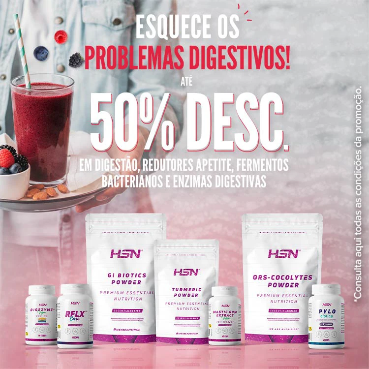 At&eacute; 50% Desc. em Digest&atilde;o, Redutores Apetite, Fermentos Bacterianos e Enzimas Digestivas