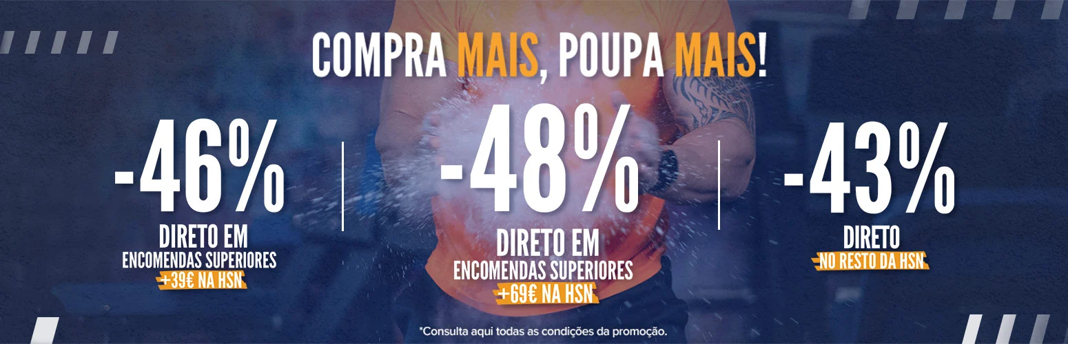 At&eacute; 48% Desc. em HSN