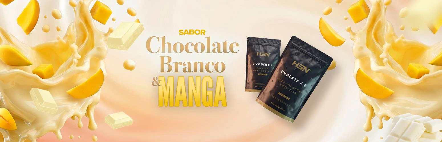 Sabor Chocolate Branco e Manga