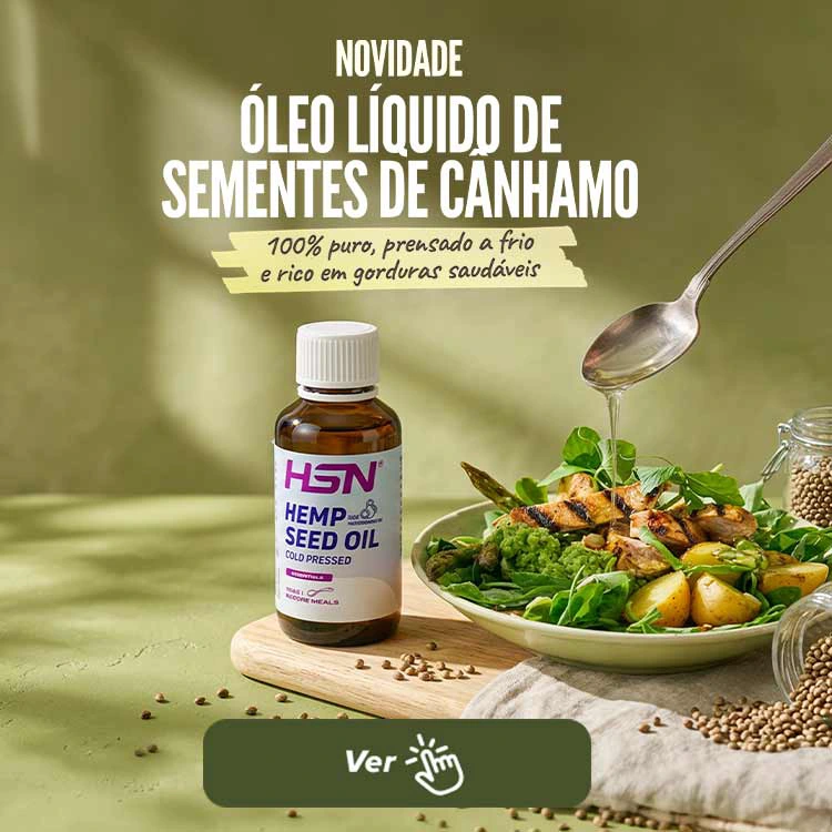 &Oacute;leo de semente de c&acirc;nhamo l&iacute;quido da HSN