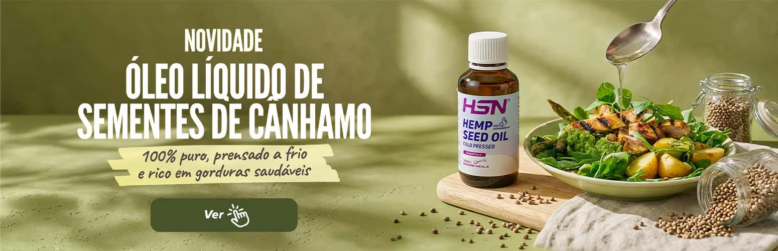 &Oacute;leo de semente de c&acirc;nhamo l&iacute;quido da HSN