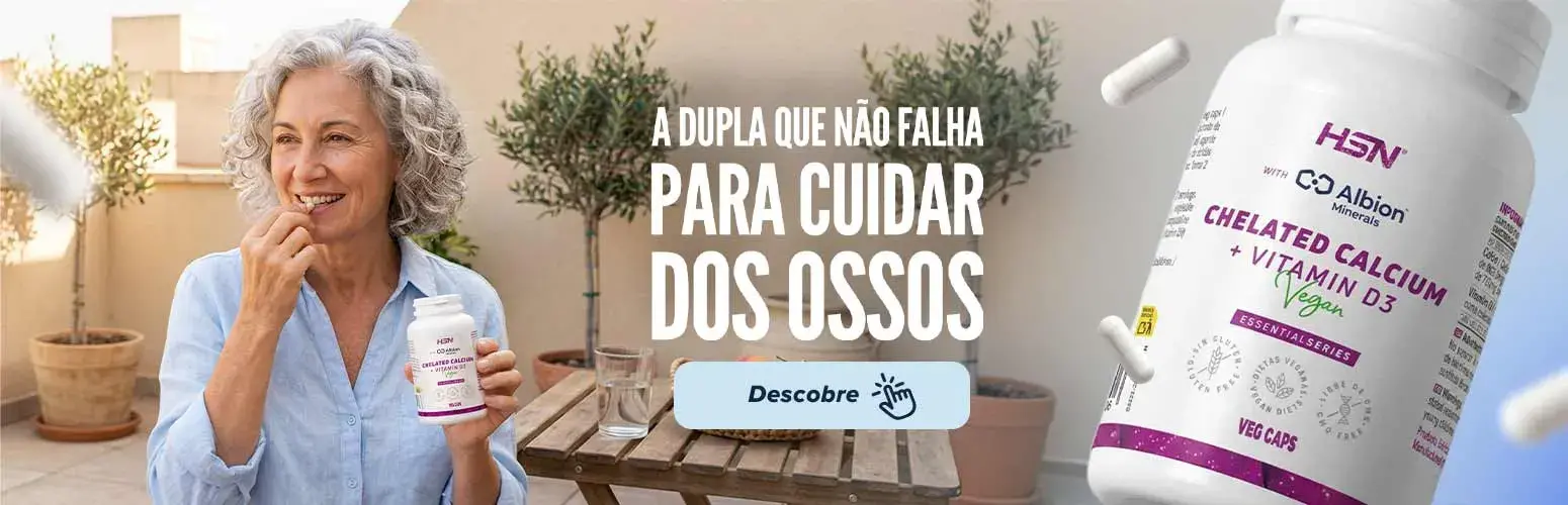 C&aacute;lcio Quelado Albion&trade; + Vitamina D3 Vegana da HSN
