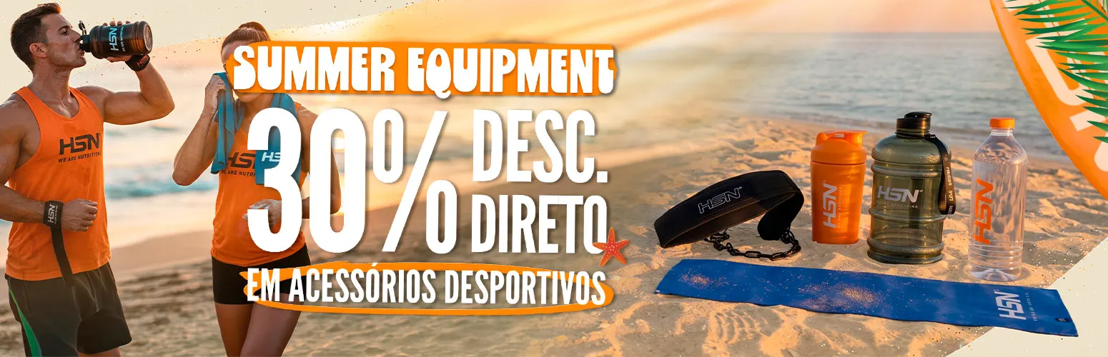 30% Desc. Direto em Acess&oacute;rios Desportivos