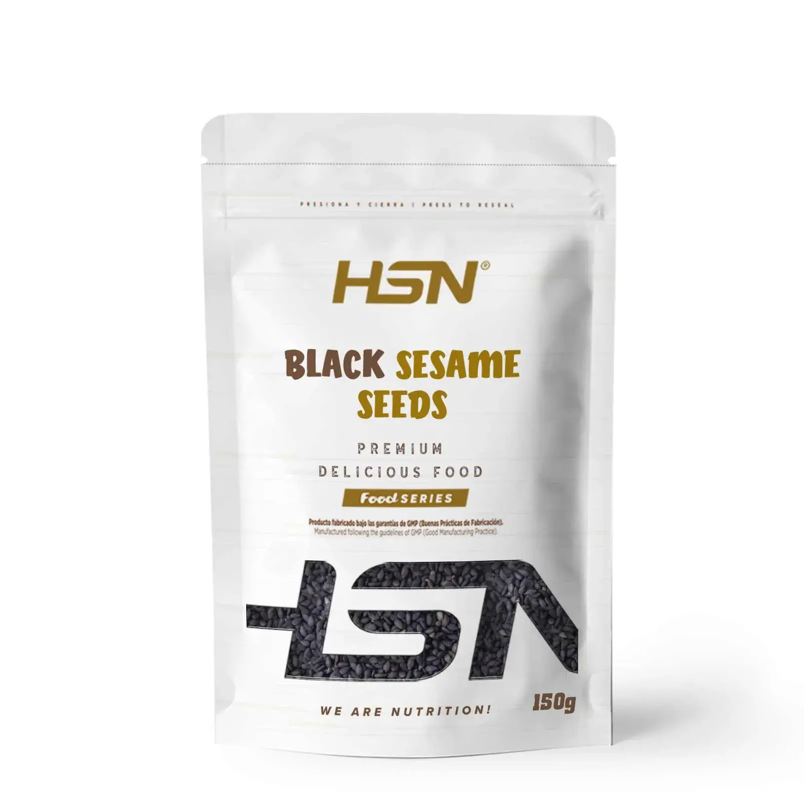 SEMENTES DE SÉSAMO PRETO COM CASCA 150g