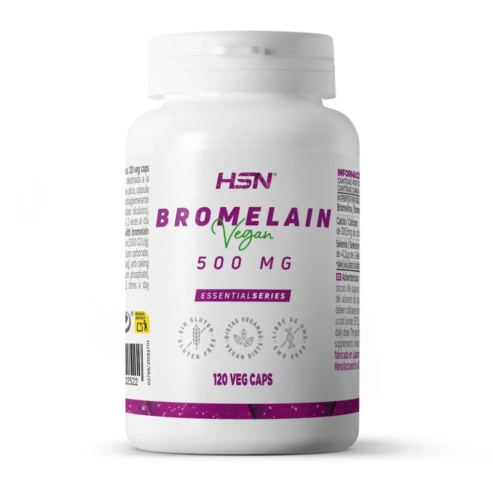 BROMELINA 500mg - 120 veg caps