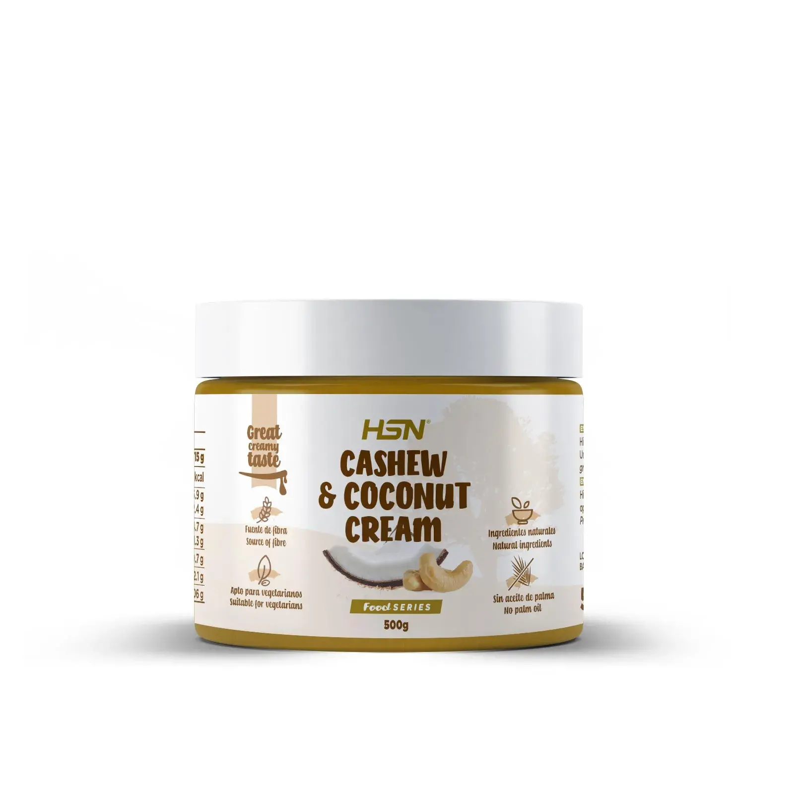 CASHEW AND COCONUT CREAM - 500g
