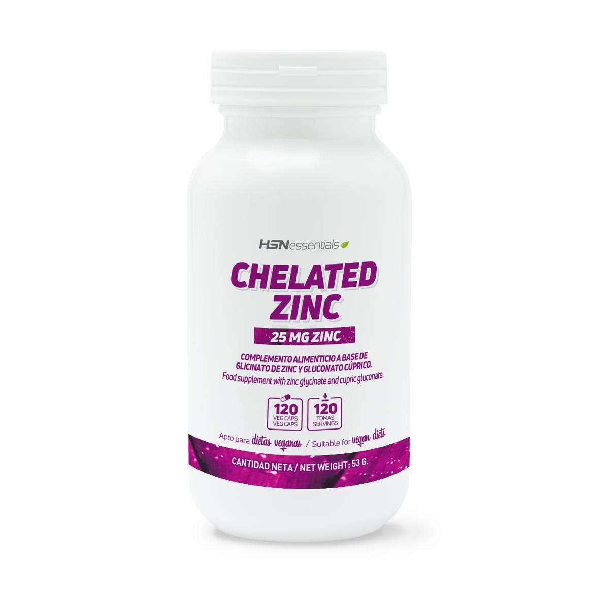 BISGLICINATO DE ZINCO (25mg ZINCO)