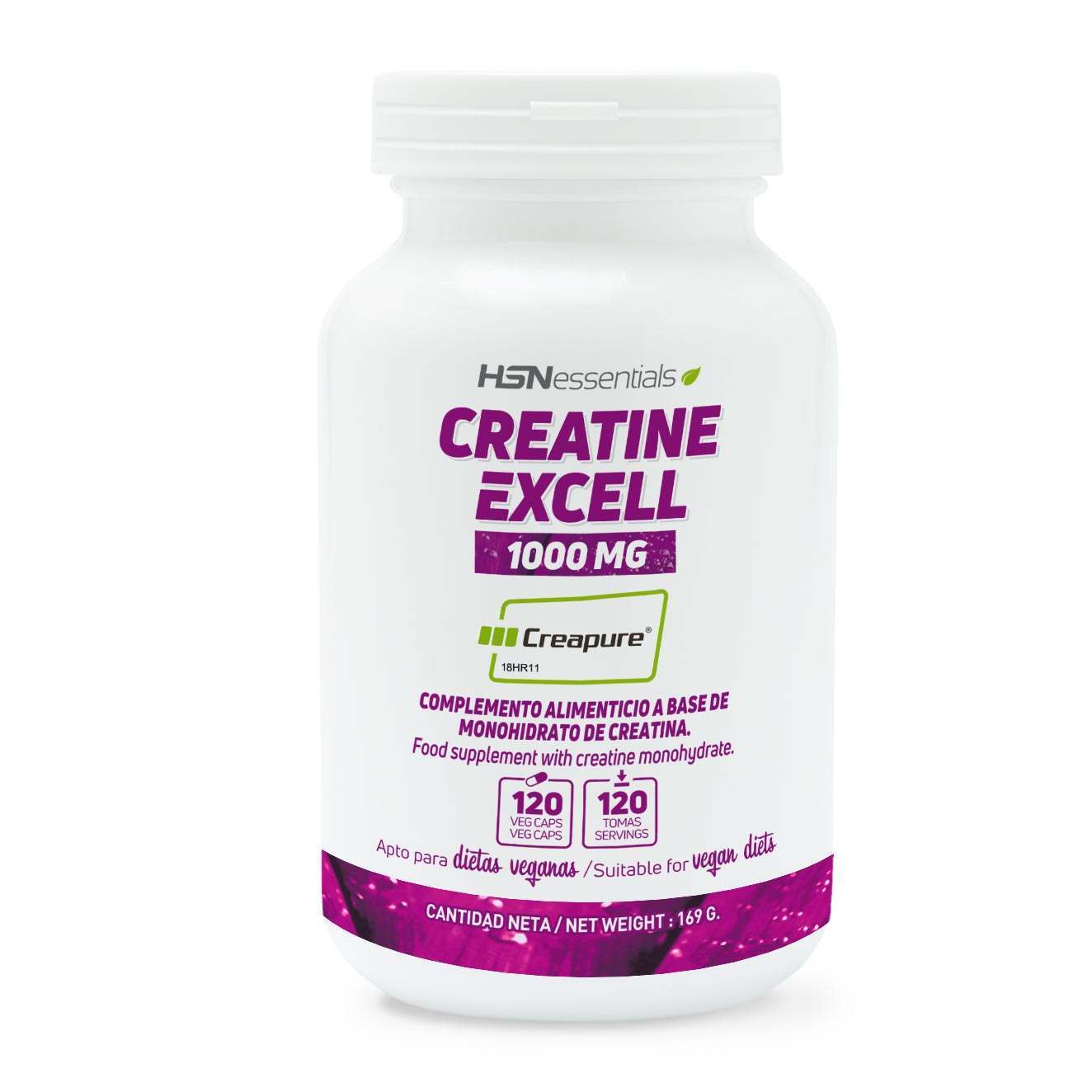 CREATINA EXCELL 1000mg (100% Creapure®)