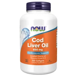COD LIVER OIL 650mg - 250 softgels