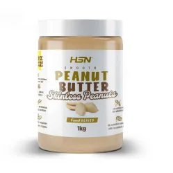 SMOOTH PEANUT BUTTER SKINLESS PEANUTS