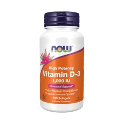VITAMIN D3 1000IU - 180 softgels