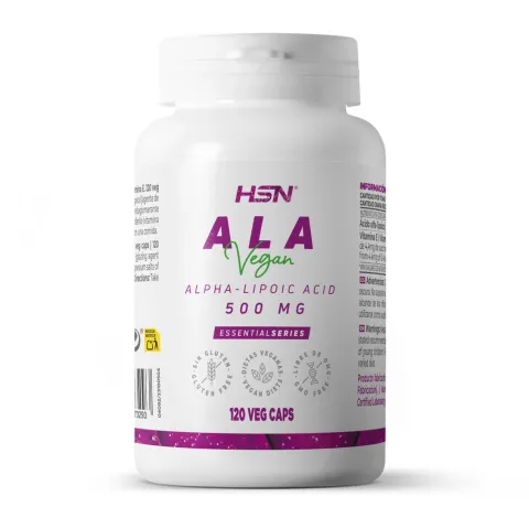 Ácido alfa lipoico (ALA) 500mg - 120 veg caps Ácido alfa lipoico (ALA) 500mg - 120 veg caps