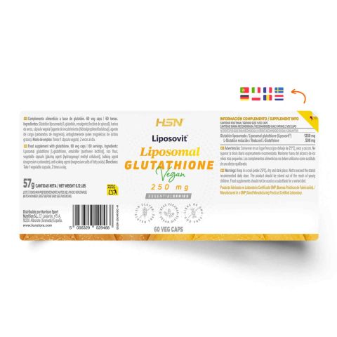 Liposomal Glutathione (Liposovit®) in EssentialSeries capsules