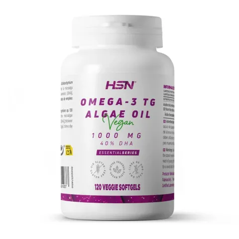 VEGAN OMEGA-3 ALGAE OIL 1000mg - 120 veggie softgels