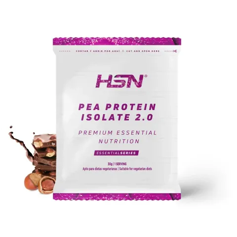 Monodose prote&iacute;na de ervilha isolada 2.0 30g chocolate e avel&atilde;s