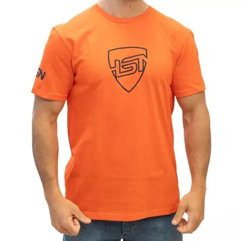 T-shirt de algod&atilde;o HSN We Are Nutrition laranja - S