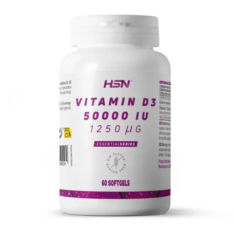 Vitamina D3 50000UI - 60 pérolas