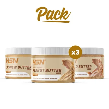 Cremes de frutos secos - pack degustação