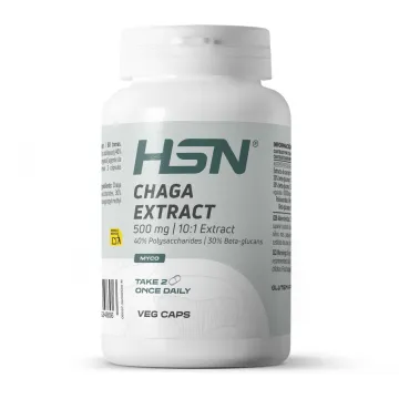 Extrato de Chaga (10:1) 500 mg