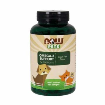 OMEGA-3 SUPPORT PARA CÃES/GATOS - 180 cápsulas