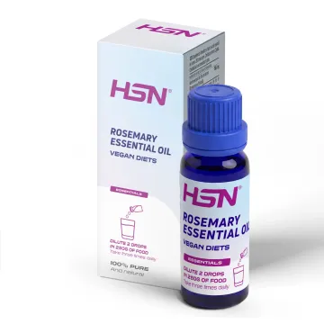 Liquid rosemary essential oil