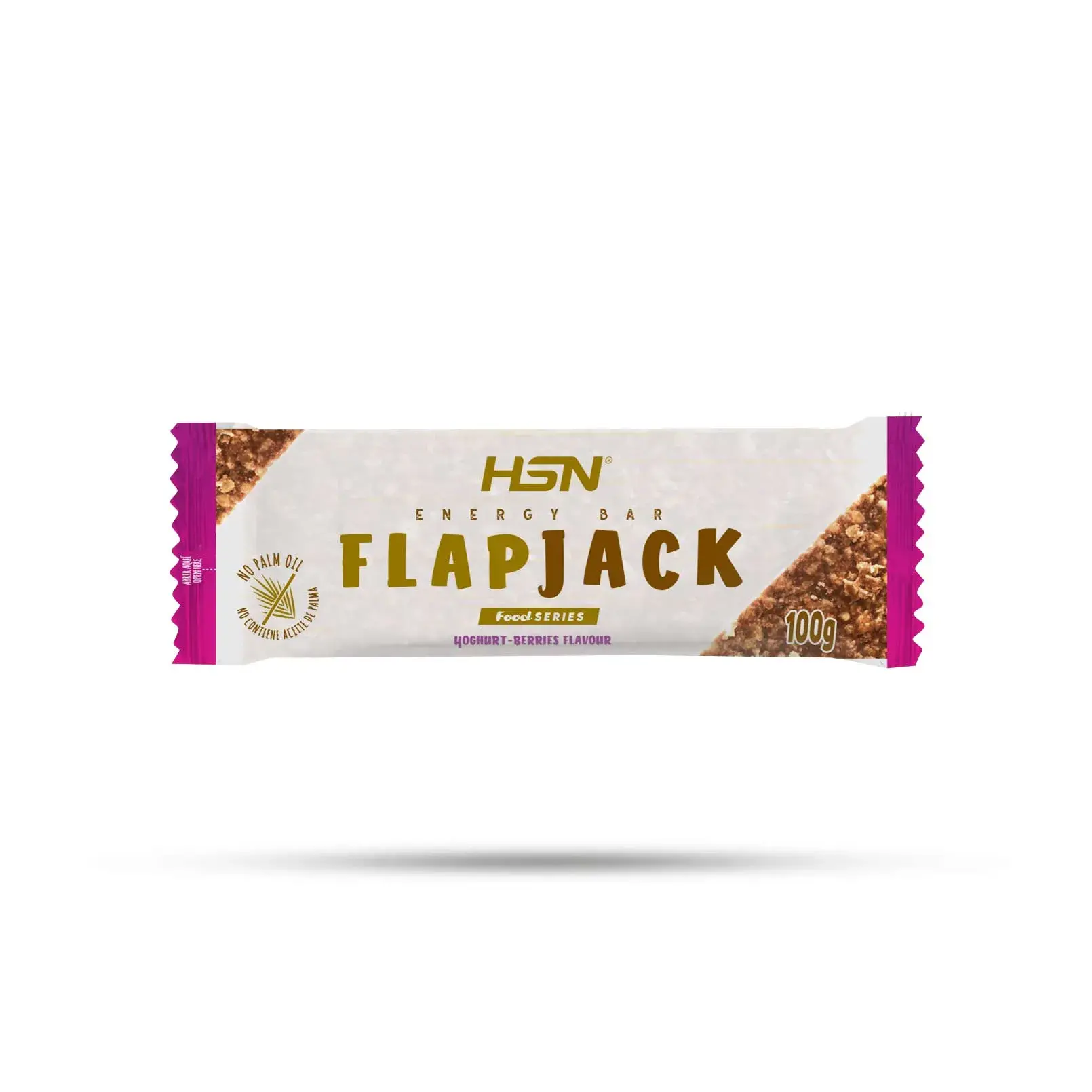 ENERGY BAR FLAPJACK 100g IOGURTE-BAGAS