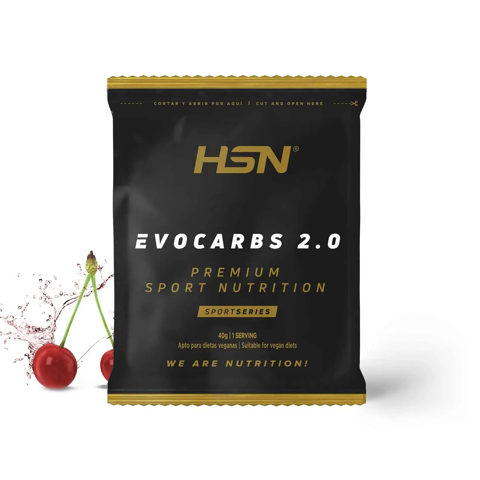 MONODOSIS EVOCARBS 2.0 40g CEREJA