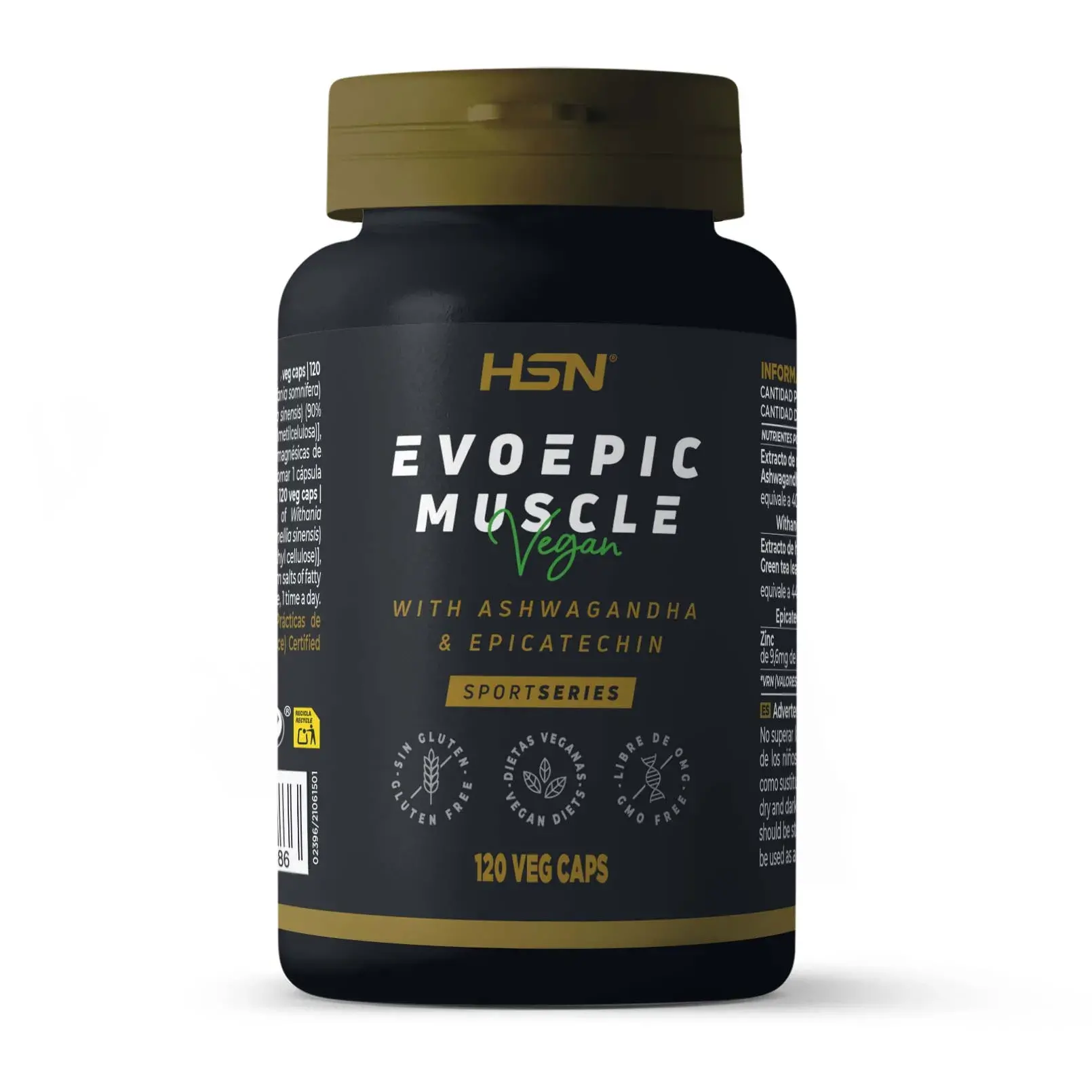 EVOEPIC MUSCLE - 120 veg caps