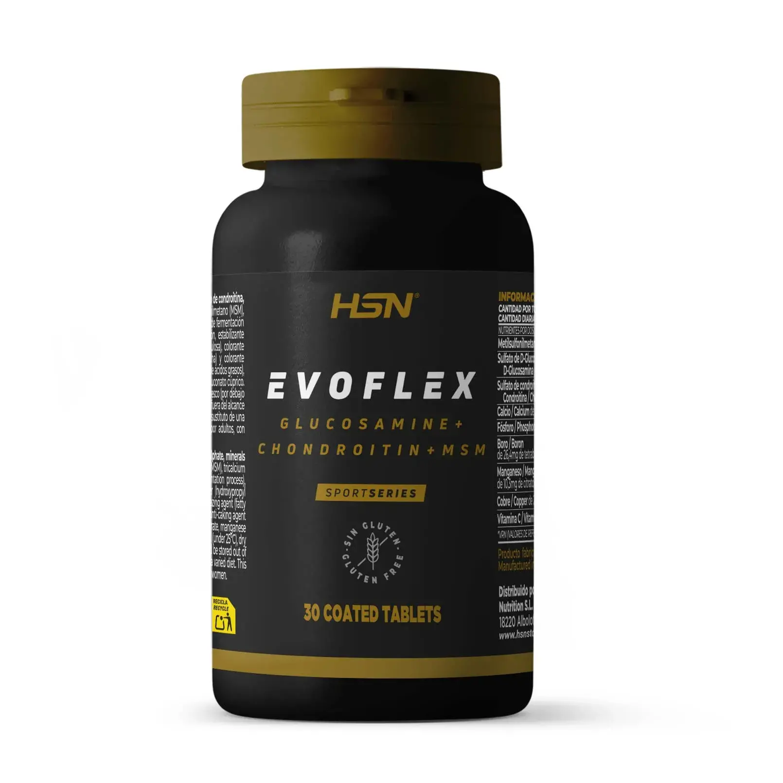 EVOFLEX (GLUCOSAMINA, CONDROITINA E MSM) - 30 tabs
