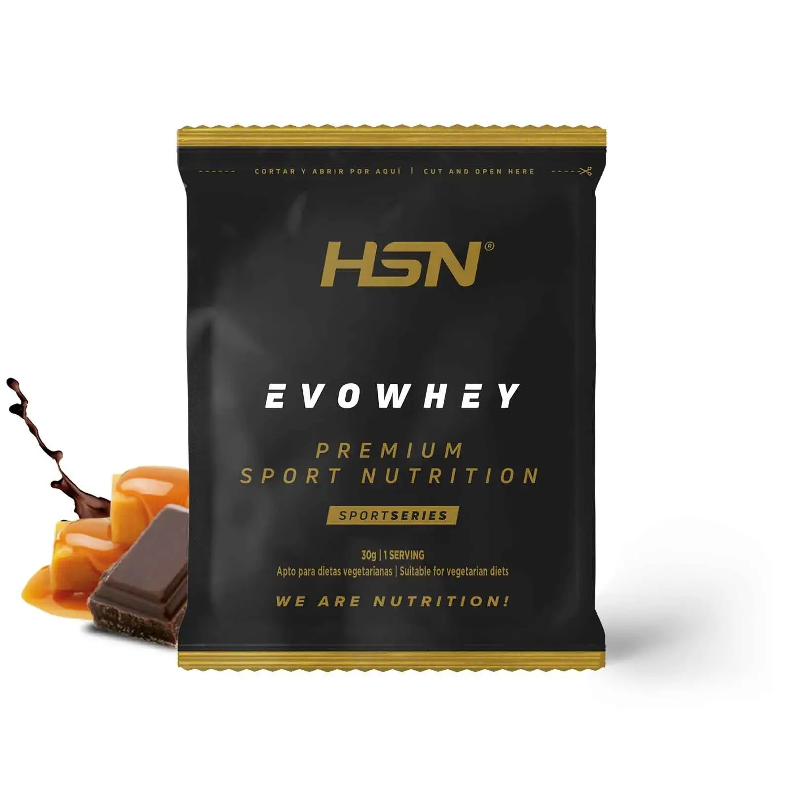 MONODOSE EVOWHEY PROTEIN 30g CHOCOLATE E CARAMELO