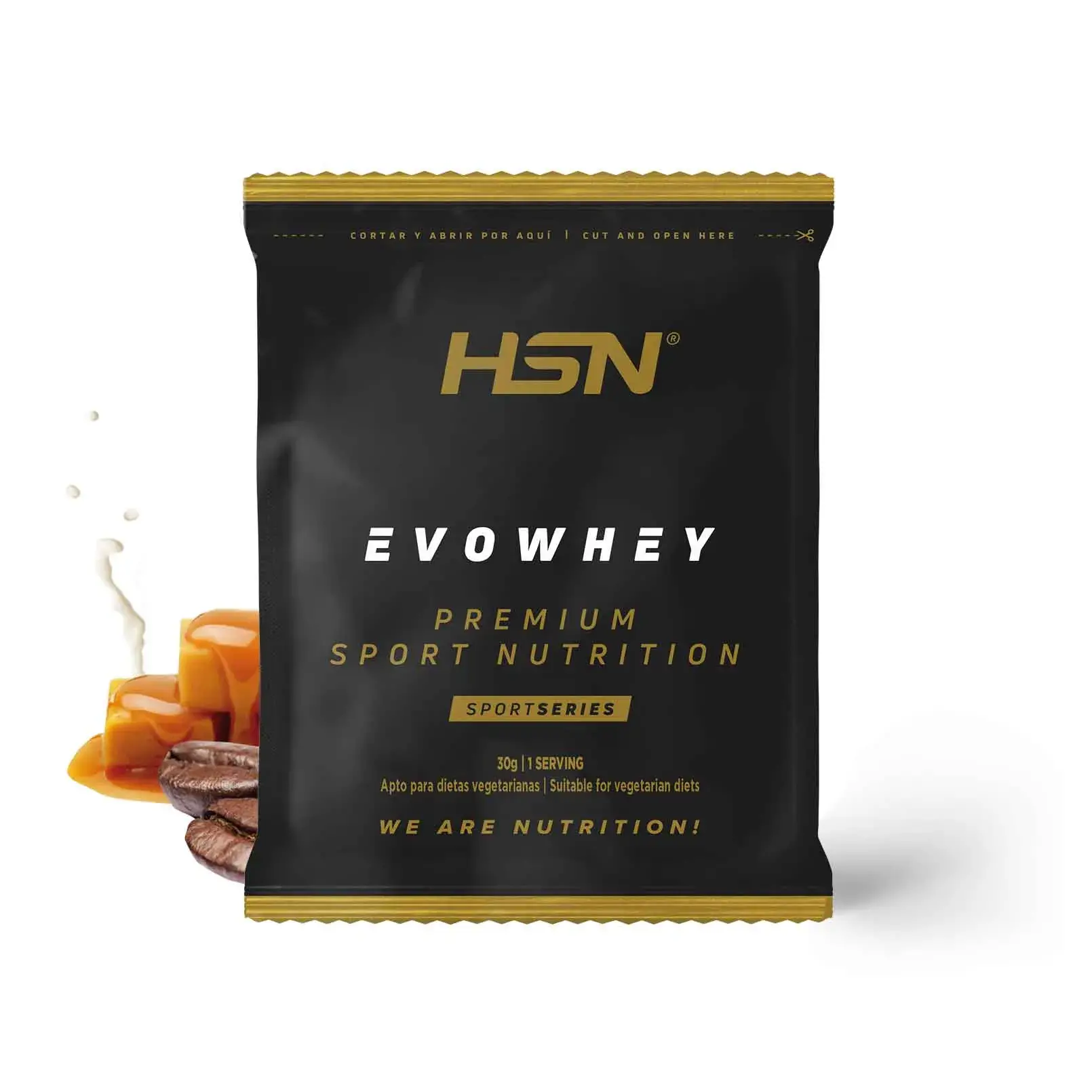 MONODOSE EVOWHEY PROTEIN 30g CAFÉ E CARAMELO