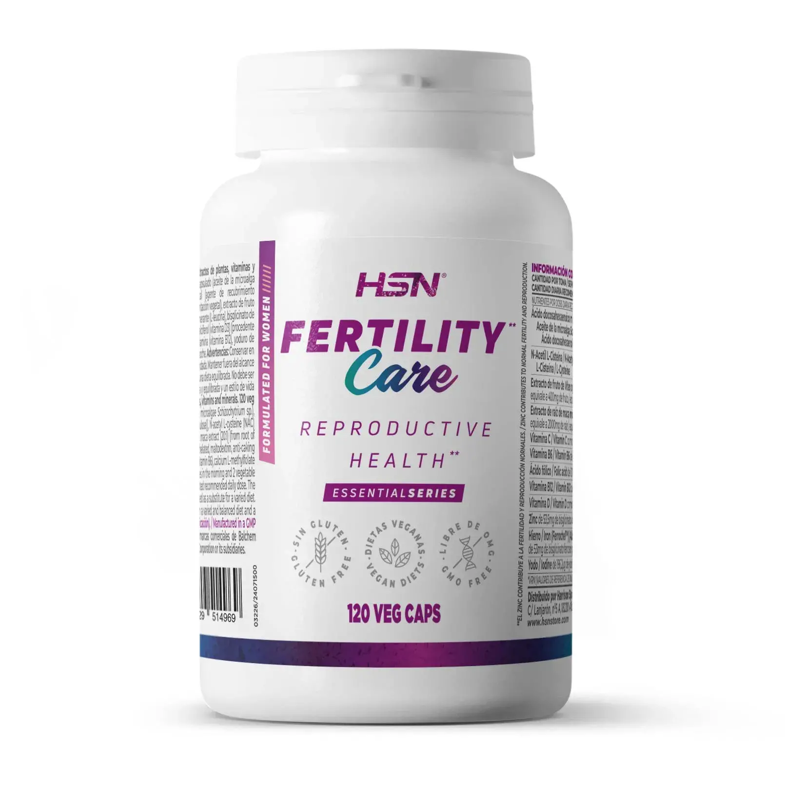 FERTILITY CARE SPECIAL WOMEN - 120 veg caps