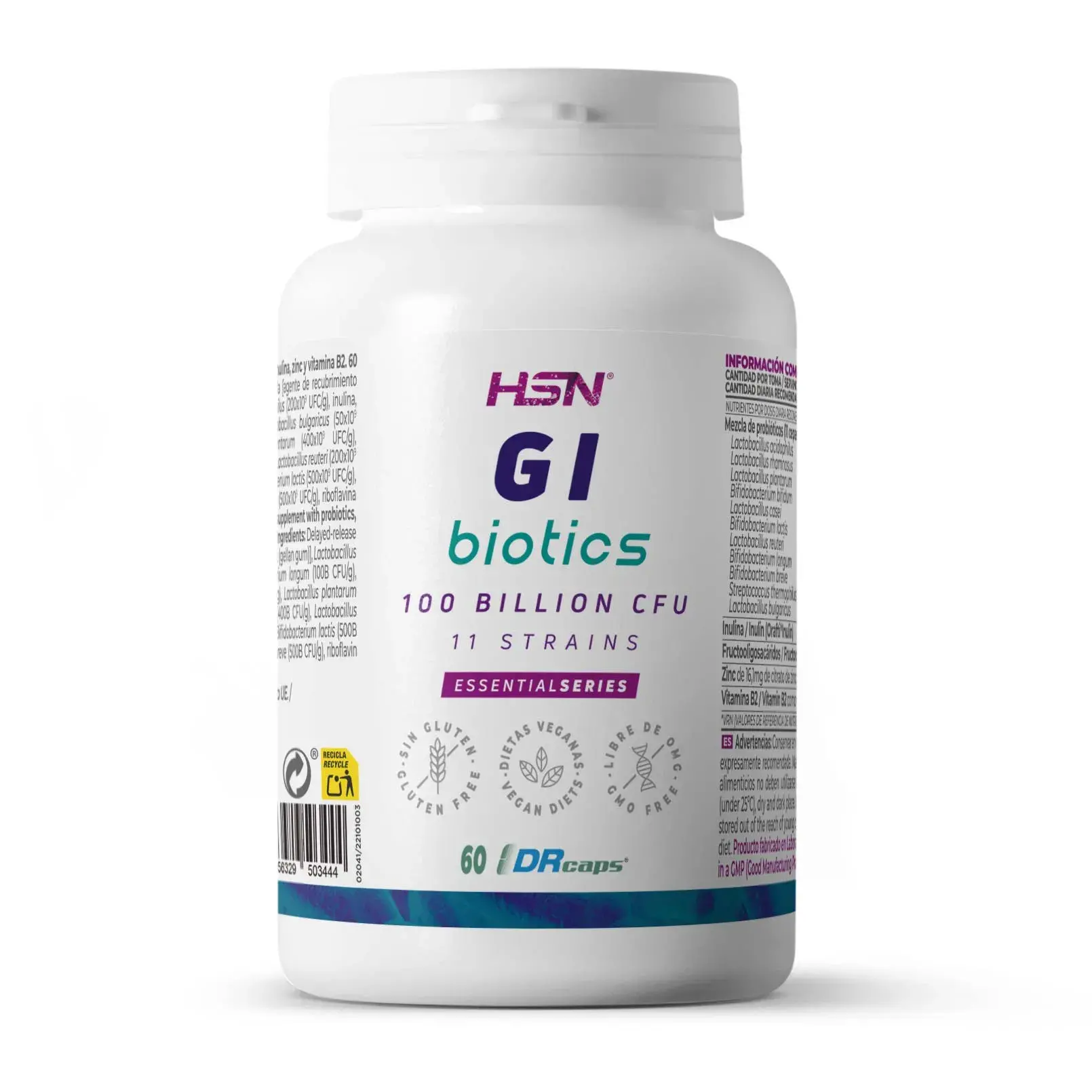 GI BIOTICS (FERMENTOS) 100B UFC 60 veg caps