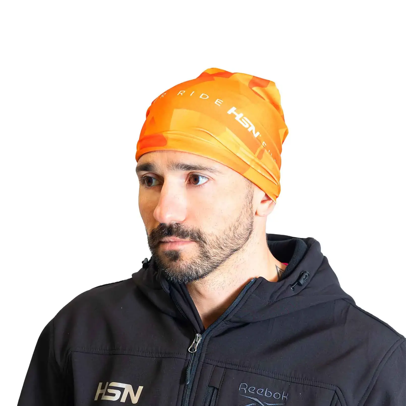 GORRO DESPORTIVO HSN LARANJA 'FUEL YOUR RIDE'