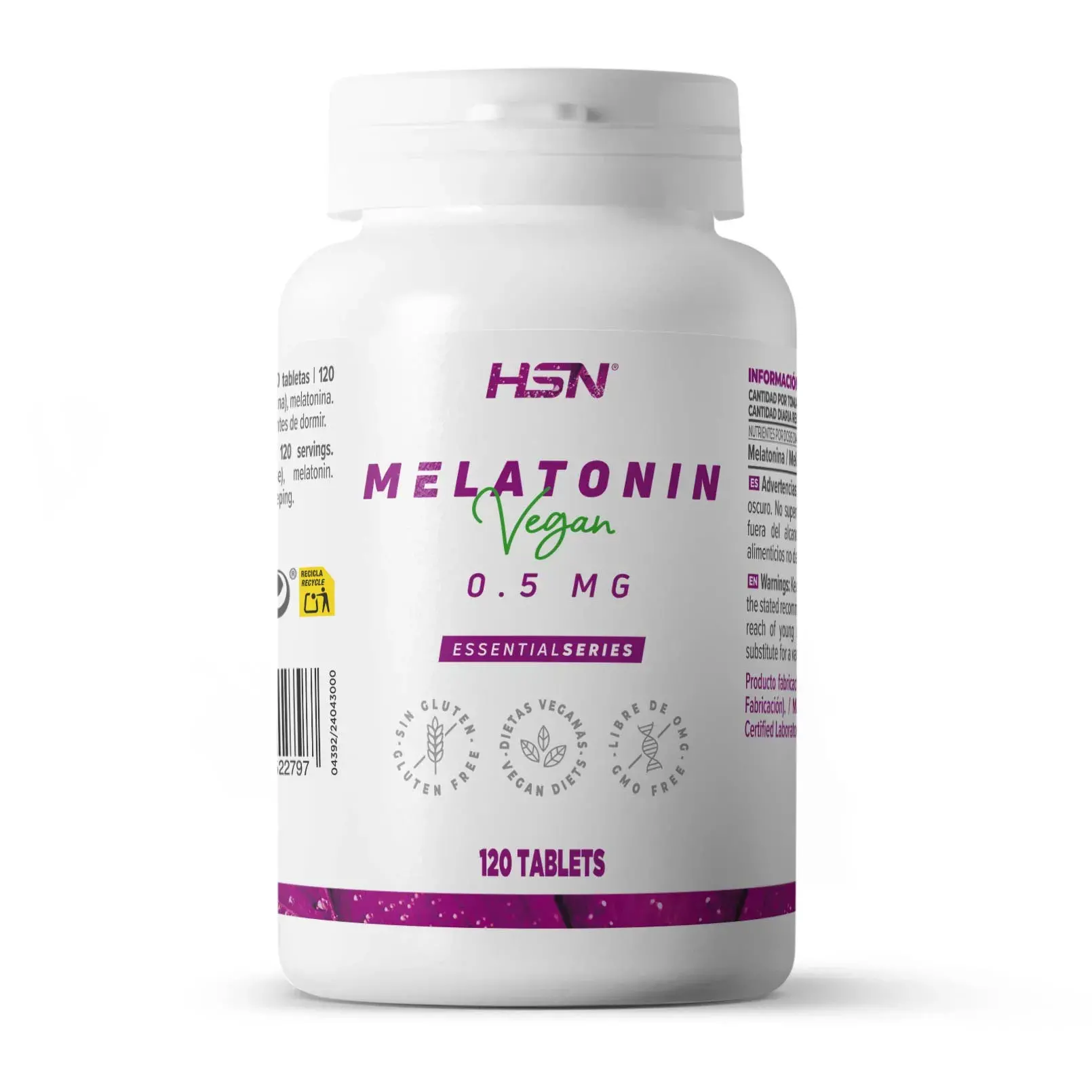 MELATONINA 0,5mg - 120 tabs