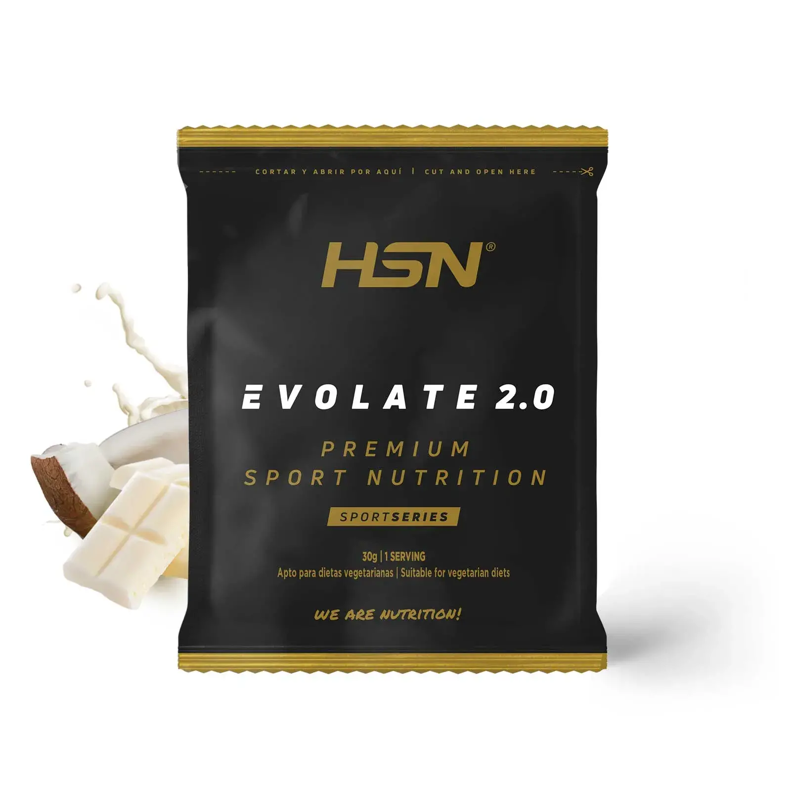 MONODOSE EVOLATE 2.0 (WHEY ISOLATE CFM) 30g CHOCOLATE BRANCO COCO 