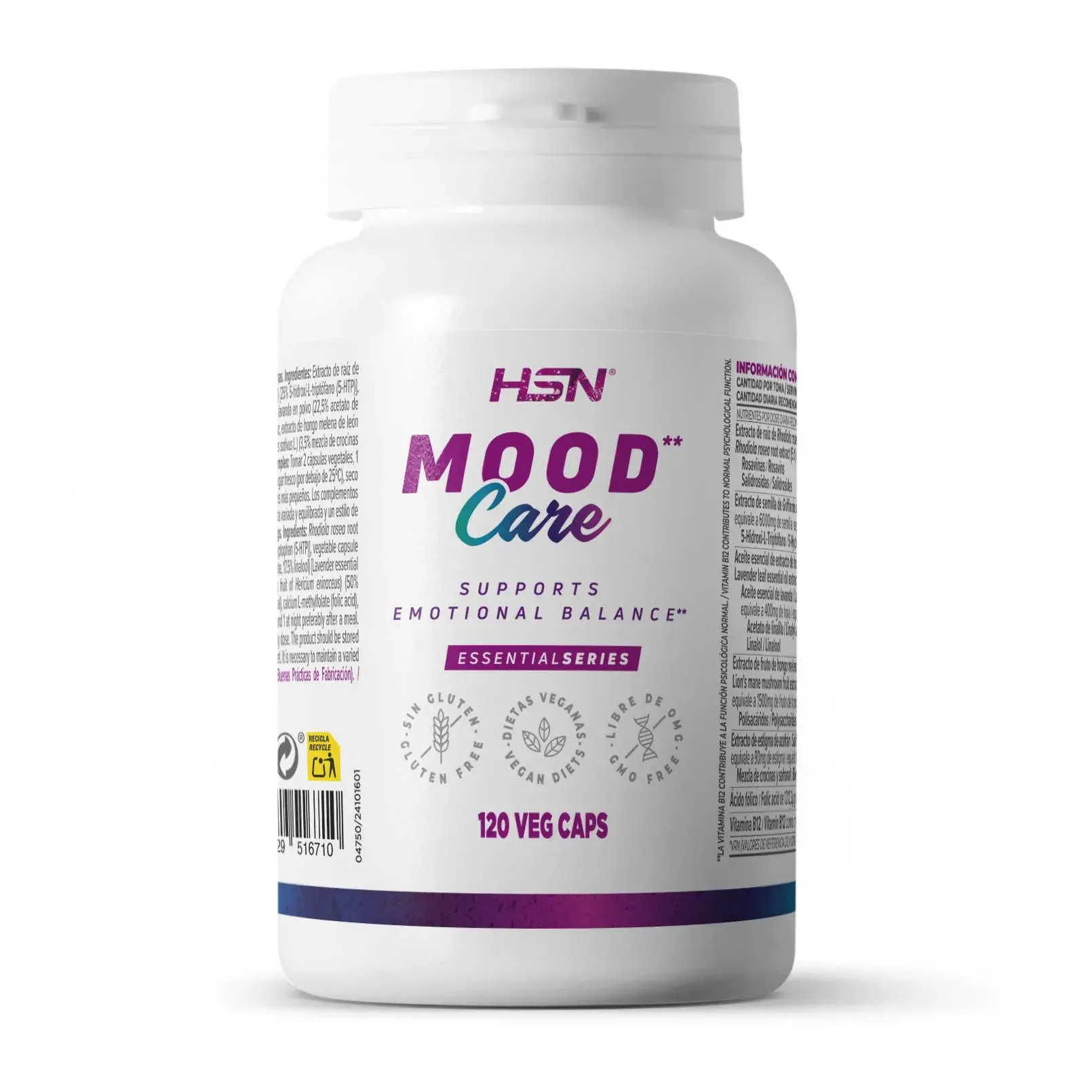 MOOD CARE - 120 veg caps