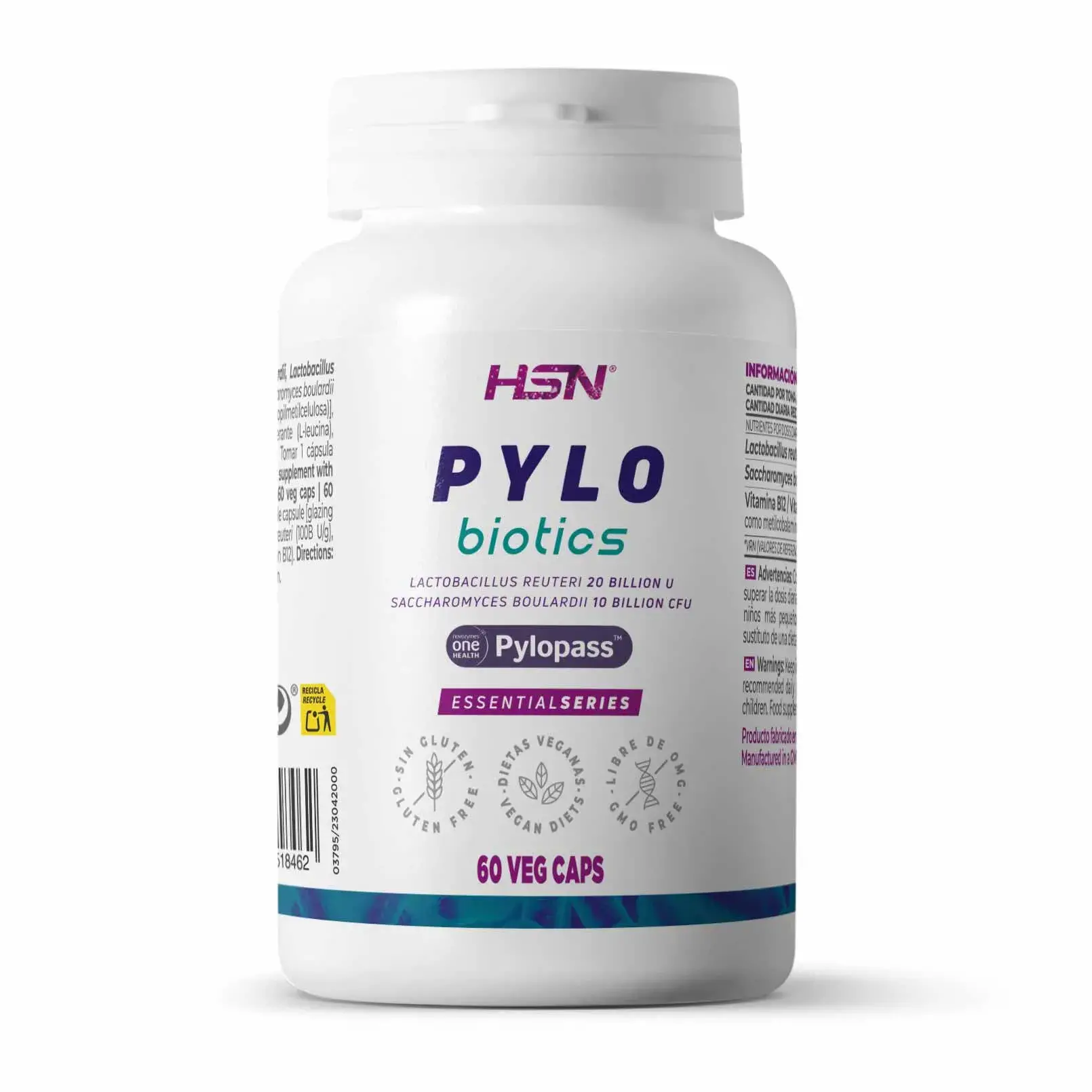 PYLO BIOTICS 30B UFC (PYLOPASS™) - 60 veg caps