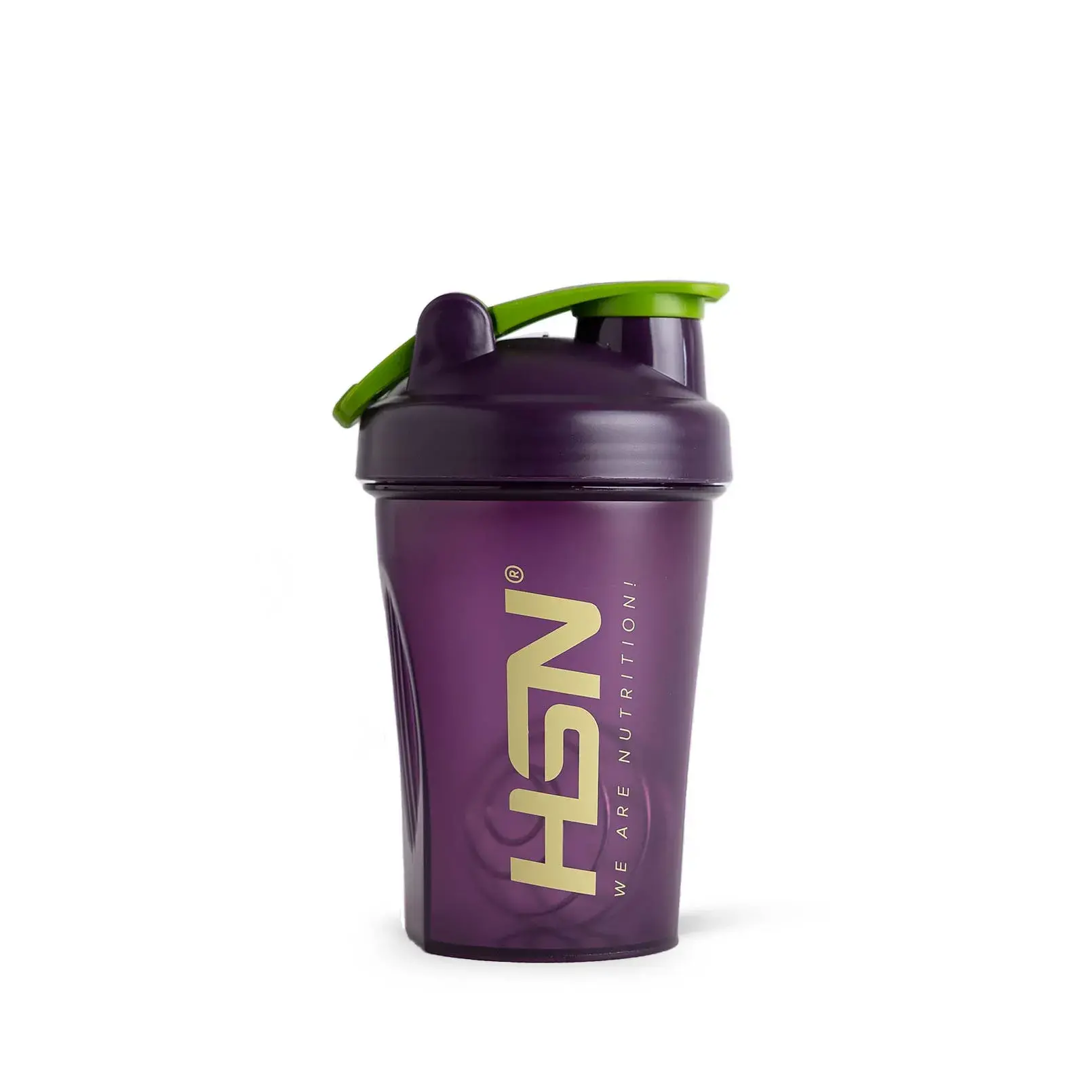 SHAKER HSN WE ARE NUTRITION! BOLA MEZCLADORA 400ml BERENJENA Y VERDE