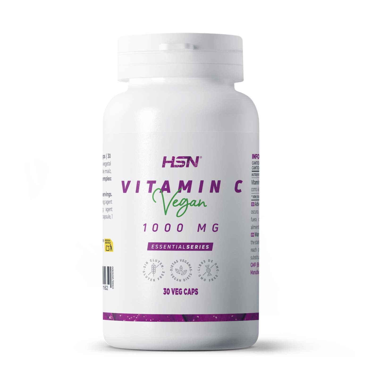 VITAMINA C 1000mg - 30 veg caps