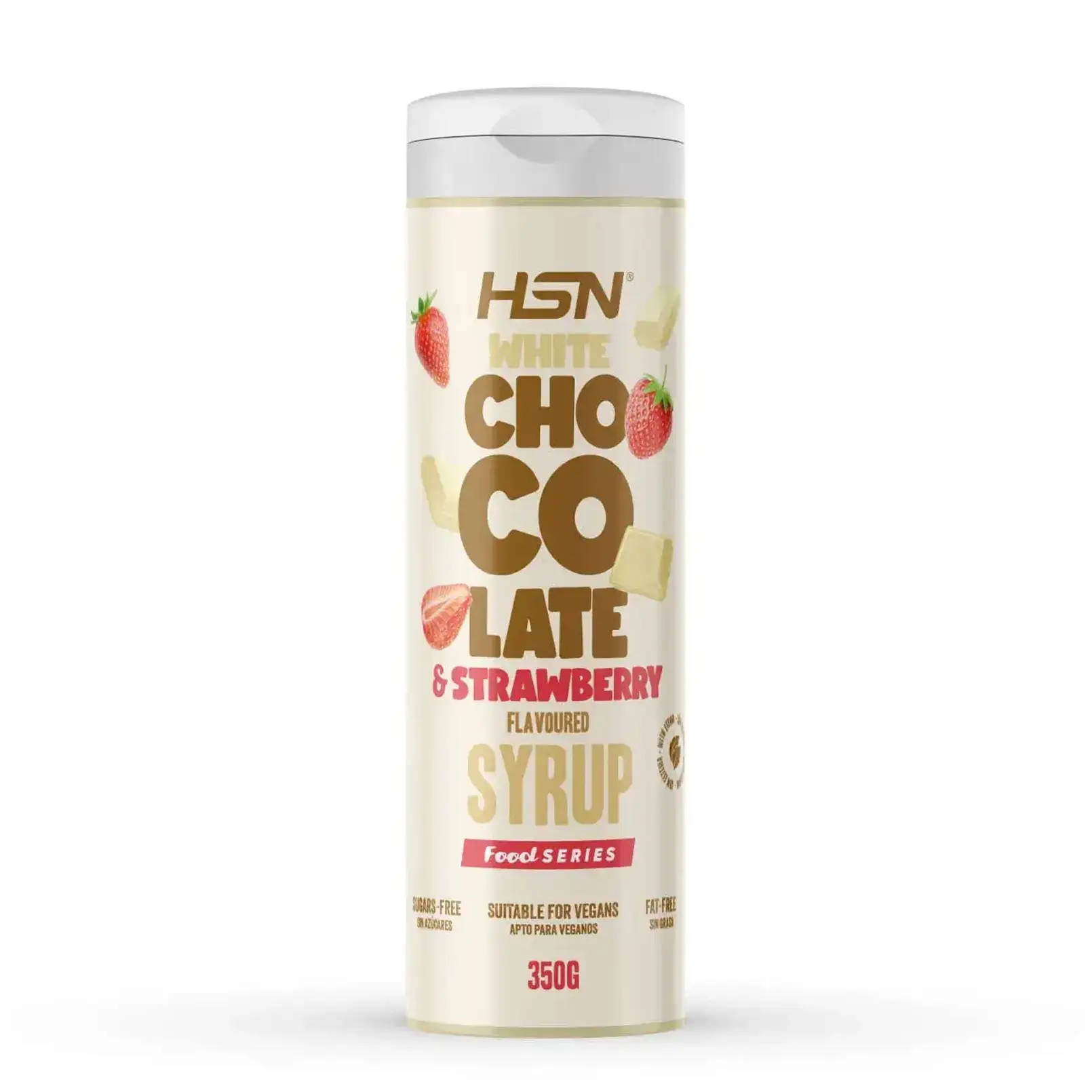 XAROPE DE CHOCOLATE BRANCO E MORANGO – 350g