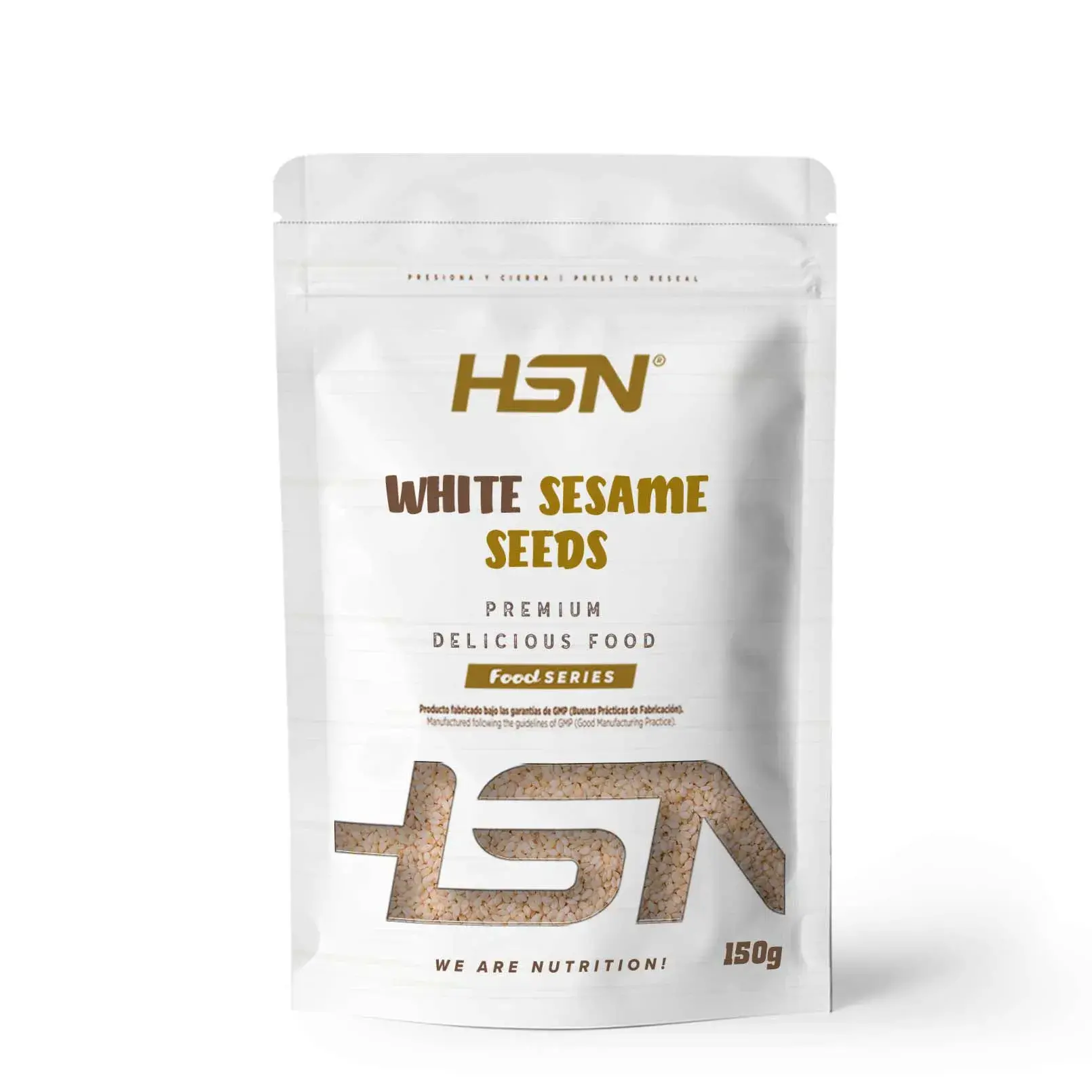 SEMENTES DE SÉSAMO BRANCO SEM CASCA 150g
