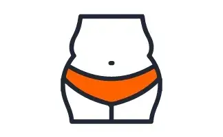 Aumento da gordura corporal.