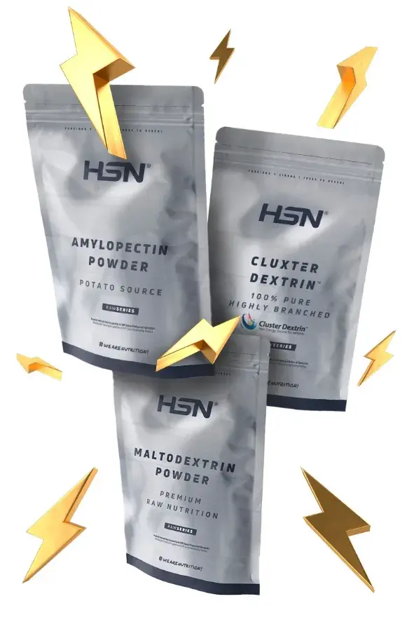 Carboidratos complexos: Amilopectina, Ciclodextrina e Maltodextrina